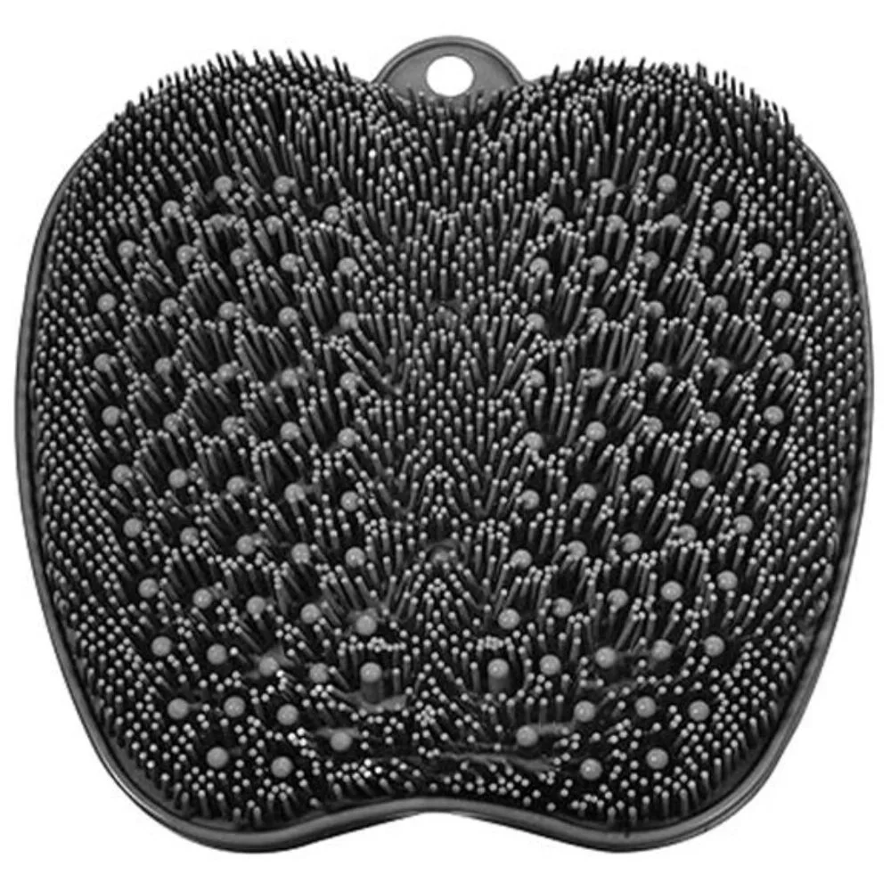 Shower Foot Scrubber Mat with Non-Slip Suction Cups, Foot Spa Brush